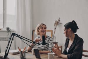 female podcasters