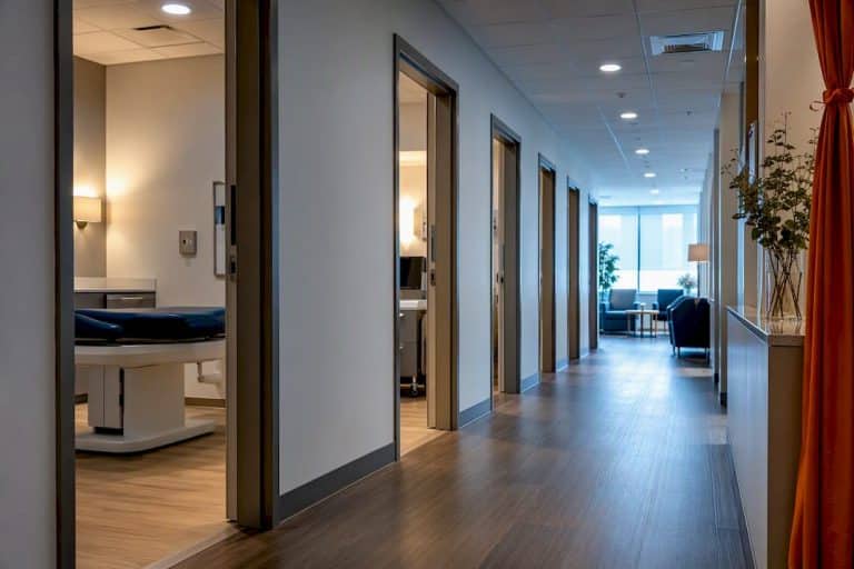 Open imaging center exam rooms