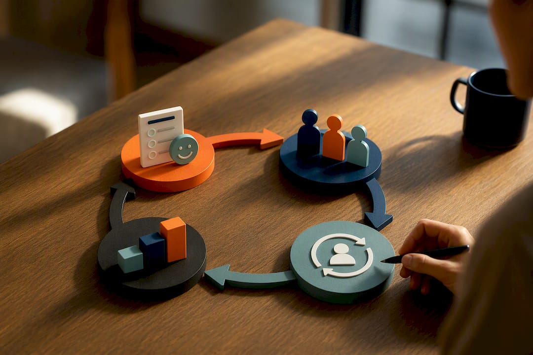 Patient satisfaction feedback and retention loop