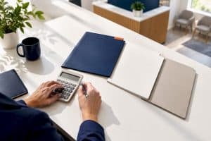 Clinic administrator planning a marketing budget