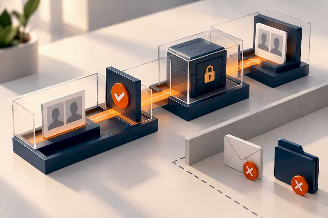Secure workflow for authorized healthcare images