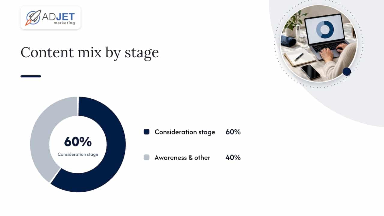 Content that meets patients while they're still researching — overview diagram