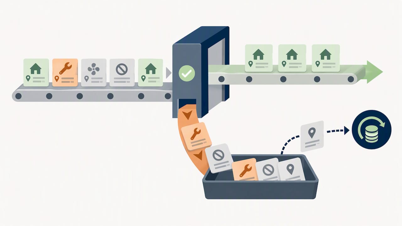 Lead screening, manual dispute, and account credit