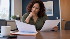 Practice owner comparing website project estimates
